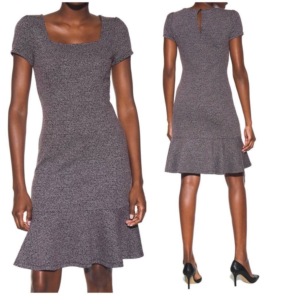 WHITE HOUSE BLACK MARKET Flounce A-Line Dress/ Size 00